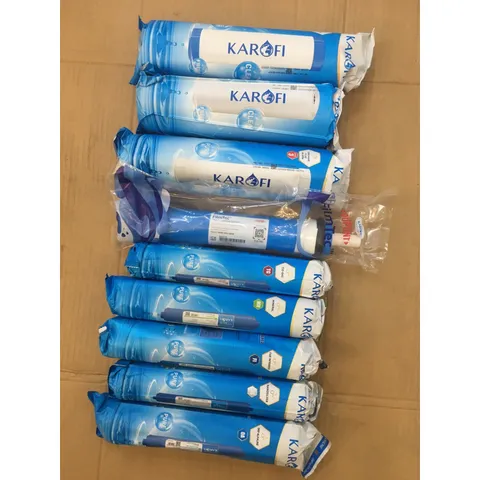 Bộ 9 Lõi Lọc Nước KAROFI Chính Hãng - Lọc Sạch Vi Rút, Vi Khuẩn, Nước Sạch Tinh Khiết Cho Gia Đình