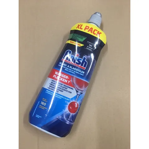 Nước Làm Bóng FINISH 800ML - Chất Trợ Rửa Đặc Biệt, An Toàn Cho Chén Đĩa, Hương Tự Nhiên, Dùng Cho Máy Rửa Bát Mọi Thương Hiệu