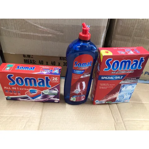 [Combo] 3 Sản Phẩm SOMAT [ Hộp 26 Viên - Muối 1,2KG - Bóng 750ML] - Hàng chính hãng