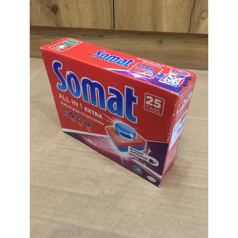 Viên rửa chén SOMAT Hộp 26 Viên ALL IN1 Extra - Chuyên dùng cho các máy rửa