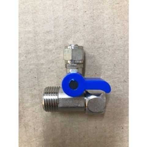 Khóa Cấp Nước Đúc Siêu Bền cho Máy Lọc Nước RO/NANO - Van Khóa Tiện Ích, Dùng Cho Máy Nước Nóng Lạnh