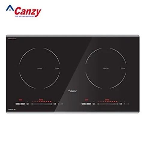 [Ưu Đãi] Bếp 2 từ cảm ứng Canzy CZ-56R - Hàng chính hãng - BH 3 năm - Smart Inverter sôi lăn tăn ở công suất thấp
