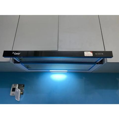 Máy hút mùi Canzy âm tủ CZ H1470AT - Khử mùi than hoạt tính, công suất 750 m3/h, thiết kế sang trọng kích thước 700mm, bảo hành 36 tháng