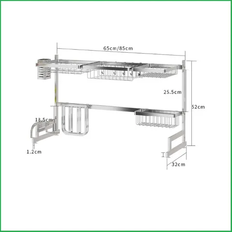 Kệ chén bát inox 304 thông minh cao cấp