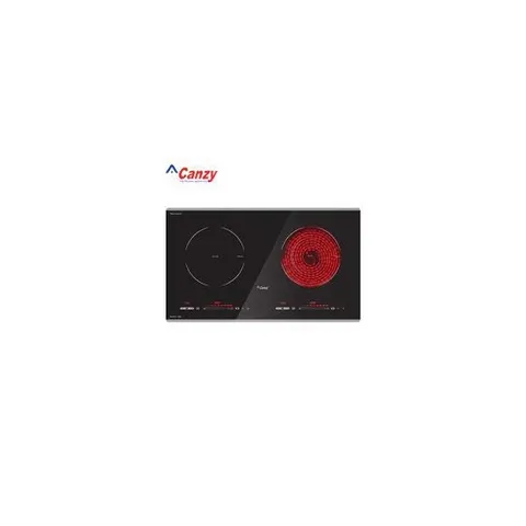 [KM] Bếp đôi [1 vùng từ + 1 vùng hồng ngoại ] Canzy CZ-56RD • Sử dụng bản mạch mâm từ sản xuất theo công nghệ Châu âu