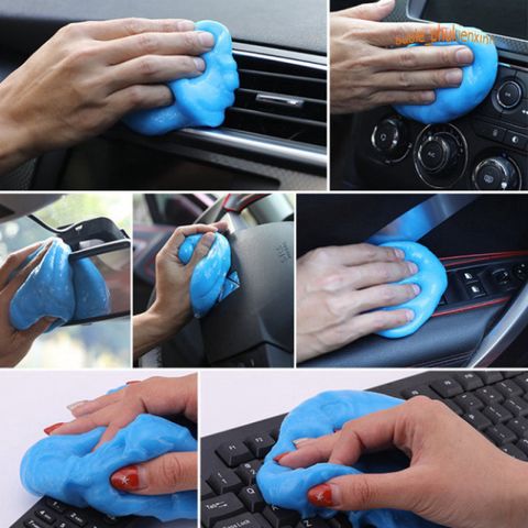 Gel Slime 160g - Giải pháp làm sạch tối ưu cho ô tô, bàn phím máy tính và ngóc ngách khó tiếp cận - Tiện ích vệ sinh thông minh