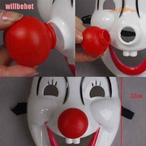 Mặt Nạ Mũi Chú Hề Hài Hước Halloween - Phụ Kiện Trang Phục Thú Vị Cho Nam Nữ, An Toàn và Độc Đáo