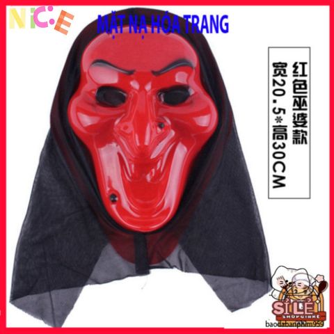 Mặt Nạ Scream Đen Halloween - Phụ Kiện Thời Trang Kinh Dị Độc Đáo Cho Tiệc Hóa Trang, Cosplay và Dịp Lễ Ma Quái