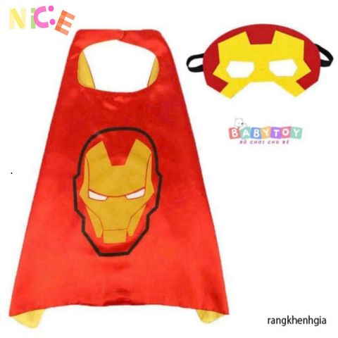Bộ Trang Phục Halloween Áo Choàng Siêu Nhân Spider-Man và Công Chúa Elsa Cho Bé - Mặt Nạ Kèm Theo, Dành Cho Trẻ Từ 2-8 Tuổi