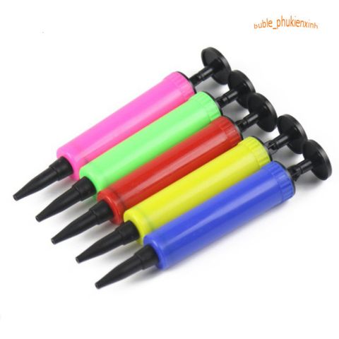 Bơm Bong Bóng Cầm Tay - Phụ Kiện Trang Trí Tiệc và Sự Kiện - Tiết Kiệm Thời Gian, Đa Dạng Màu Sắc