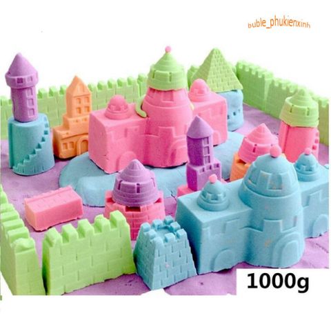 Cát Động Lực 500g An Toàn Cho Trẻ Em - Cát Sinh Học Tạo Tạo Sáng Tạo, Dễ Dàng Tái Sử Dụng