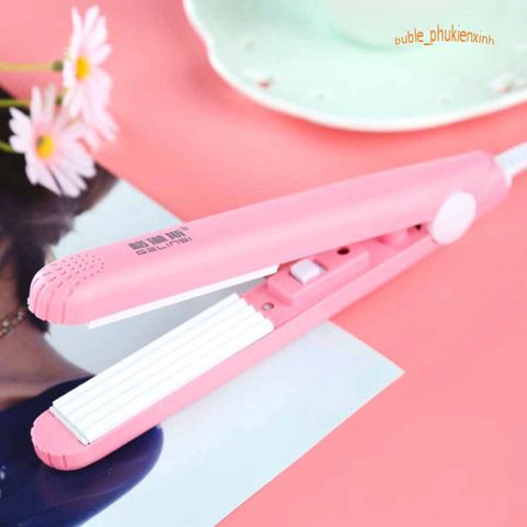 Máy Dập Xù Tóc Mini Du Lịch - Thiết Bị Tạo Kiểu Tóc Tiện Lợi, Giúp Tóc Bồng Bềnh, Đẹp Tự Nhiên và Dễ Sử Dụng