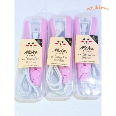 Máy Dập Xù Tóc Mini Du Lịch - Thiết Bị Tạo Kiểu Tóc Tiện Lợi, Giúp Tóc Bồng Bềnh, Đẹp Tự Nhiên và Dễ Sử Dụng