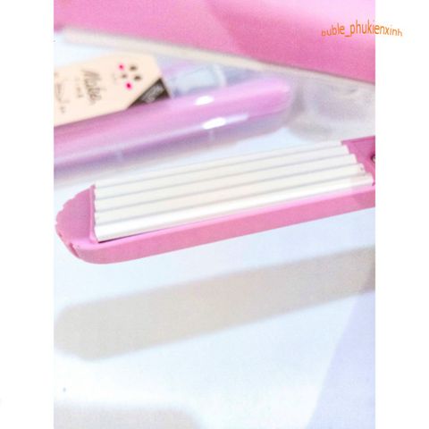 Máy Dập Xù Tóc Mini Du Lịch - Thiết Bị Tạo Kiểu Tóc Tiện Lợi, Giúp Tóc Bồng Bềnh, Đẹp Tự Nhiên và Dễ Sử Dụng