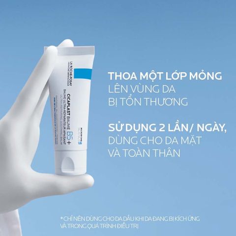 Kem Dưỡng Ẩm La Roche-Posay Cicaplast Baume B5 40ml - Phục Hồi Da Khô, Kích Ứng, Chăm Sóc Da Nhạy Cảm từ Pháp Chính Hãng