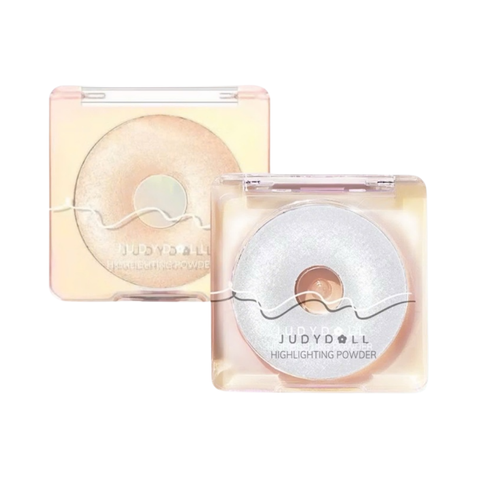 Phấn Bắt Sáng Judydoll 4g - Phấn Trang Điểm Ánh Nhũ Lấp Lánh, Hiệu Ứng Rạng Rỡ, Chất Phấn Mịn, Dễ Dàng Tán Bám Da