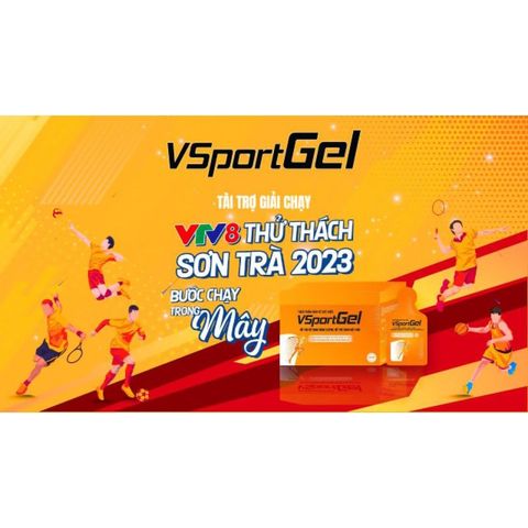 Gói uống VSportGel 50 gói - Hỗ trợ giảm mệt mỏi và tăng sức bền cơ bắp - Sản phẩm thiên nhiên cho người tập luyện thể dục