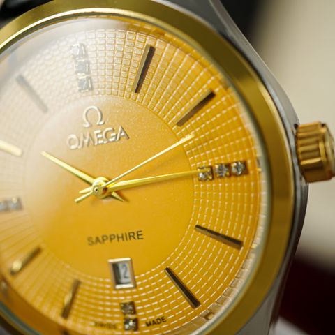 Đồng hồ đeo tay Omega B401 - Máy Pin Thụy Sĩ, Thương hiệu cao cấp, Phong cách lịch lãm cho nam giới