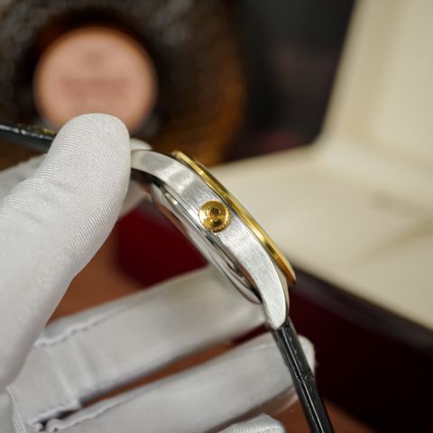 Đồng hồ đeo tay Omega B401 - Máy Pin Thụy Sĩ, Thương hiệu cao cấp, Phong cách lịch lãm cho nam giới