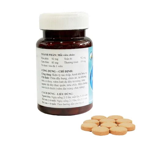Viên nén Kiện Tỳ Hoà Vị - Thực phẩm chức năng hỗ trợ tiêu hóa khỏe mạnh - Sản phẩm Y học cổ truyền TPHCM 100 viên