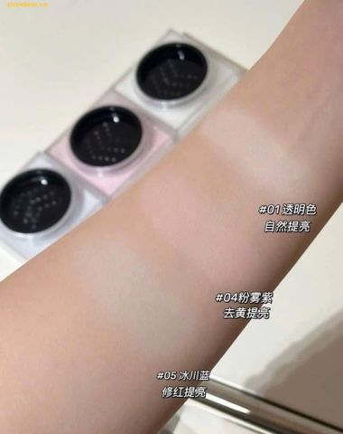 Phấn Phủ Bột YSL All Hours Hyper Blur Màu 05 Pastel Blue - Trang Điểm Cao Cấp Kiểm Soát Dầu, Mịn Màng, Chính Hãng