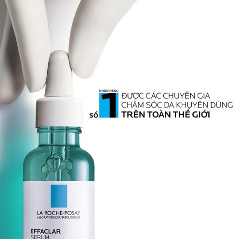 Serum La Roche Posay Effaclar Ultra Concentre 30ml - Serum Tái Tạo Da và Giảm Mụn, Dưỡng Ẩm, Phục Hồi Da Nhờn hiệu quả