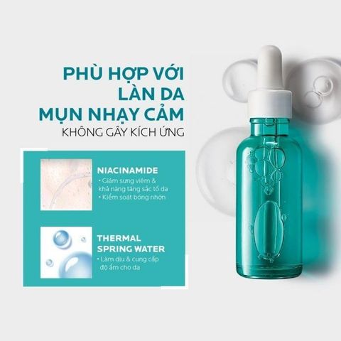 Serum La Roche Posay Effaclar Ultra Concentre 30ml - Serum Tái Tạo Da và Giảm Mụn, Dưỡng Ẩm, Phục Hồi Da Nhờn hiệu quả