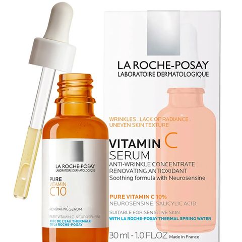 Serum Dưỡng Sáng Da La Roche-Posay Pure Vitamin C10 30ml - Chất Lượng Cao, Dưỡng Ẩm, Phù Hợp Mọi Loại Da