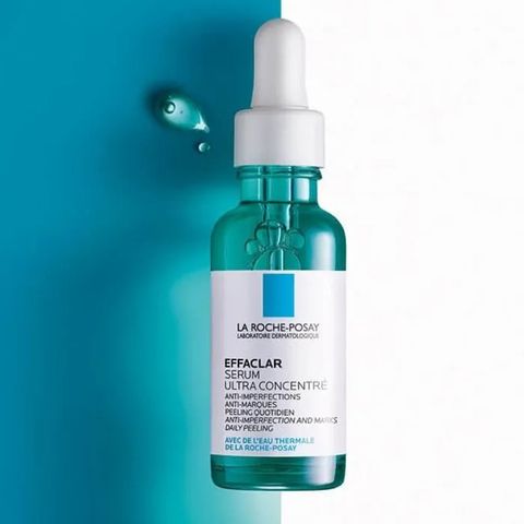 Serum La Roche Posay Effaclar Ultra Concentre 30ml - Hỗ Trợ Tái Tạo Da, Giảm Mụn, Dành Cho Da Nhờn Và Nhạy Cảm