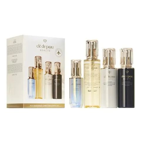 Set Dưỡng Da Clé De Peau Key Radiance Emulsion 4 Món Chính Hãng - Bộ Chăm Sóc Da Cao Cấp Pháp, Làm Sáng, Cấp Ẩm, Bảo Vệ Da