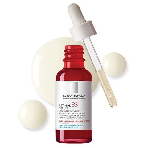 Serum Giảm Nhăn Ngăn Ngừa Lão Hóa La Roche-Posay Retinol B3 30ml - Dưỡng Da Căng Mướt, Giảm Nếp Nhăn Giảm Lão Hóa Chính Hãng