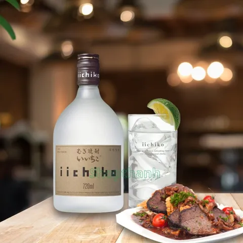 Nước Lúa Mạch Lên Men Shochu Iichiko Mugi 720ml 25% - Nhật Bản 608433