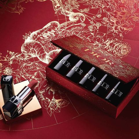Set Son Dior Rouge Dior Limited Edition Tết Nguyên Đán 2026 - Bao Lì Xì và Túi Giấy Sang Trọng, Màu Đỏ Quyến Rũ Dior 999