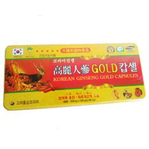 Viên uống Đạm Hồng Sâm Nhung Hươu Linh Chi ALB GOLD - Hỗ trợ phục hồi sức khỏe và miễn dịch, 120 viên