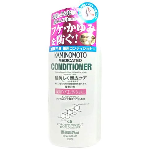 Dầu Xả Mọc Tóc Kaminomoto Medicated 300ml - Chăm Sóc Tóc Khỏe Đẹp, Kích Thích Mọc Tóc Nam Nữ Chính Hãng Nhật Bản