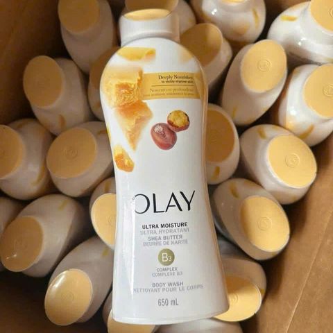 Sữa Tắm Olay Ultra Moisture Shea Butter 650ml – dưỡng ẩm sâu, mềm da