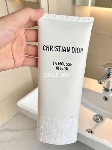 Sữa Rửa Mặt Tạo Bọt Dior La Mousse Off/On 150ml - Sản Phẩm Chính Hãng Cho Da Sạch Sâu, Dịu Nhẹ, Thích Hợp Với Mọi Loại Da