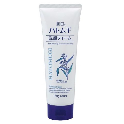 Sữa Rửa Mặt Hatomugi Chiết Xuất Ý Dĩ 170g - Làm Sáng Da, Chống Oxy Hóa, Dành Cho Mọi Loại Da, Ngăn Ngừa Mụn và Lão Hóa 609718