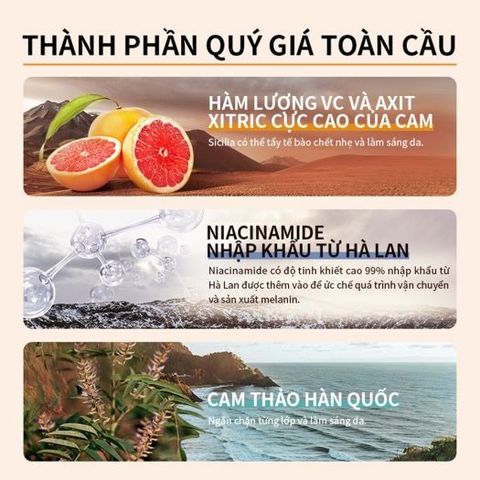 Kem Tẩy Tế Bào Chết Blood Orange 50g - Gel Exfoliate Làm Trắng Da, Tẩy Tế Bào Chết Mặt Chính Hãng, Duy Trì Làn Da Sáng Bóng, Mịn Màng