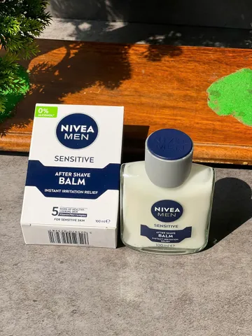 Dưỡng Da Sau Cạo Râu Nivea Men Sensitive After Shave Balm 100ml - Không Cồn, Làm Dịu Da, Phù Hợp Với Da Nhạy Cảm