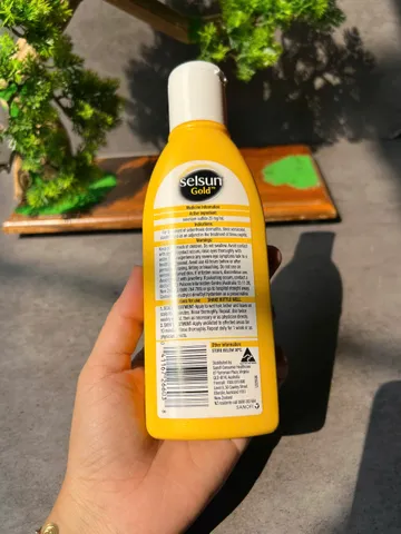 Dầu gội Selsun Gold trị gàu & nấm da đầu - Giảm ngứa, rát, ngăn ngừa tái phát, hiệu quả kiểm chứng y tế