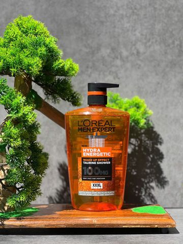 Sữa Tắm & Gội 3-in-1 L'Oréal Men Expert Hydra Energetic - Tăng Cường Năng Lượng, Hương Gỗ Sảng Khoái 1 Lít