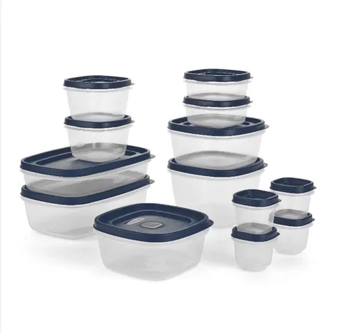 Bộ Hộp Đựng Thực Phẩm Rubbermaid 26 Miếng An Toàn - Hộp Nhựa BPA-Free Đa Năng Cho Bếp, Tiện Lợi Sử Dụng Trong Tủ Lạnh Và Lò Vi Sóng