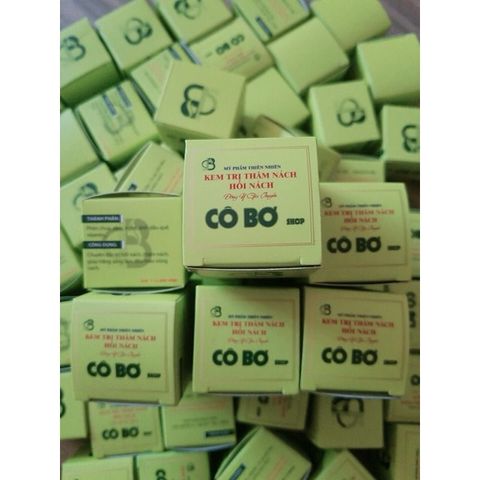 Combo 3 Hộp Kem Cô Bơ Khử Hôi Nách, Giảm Thâm Nách, Chuyên Dụng Cho Phụ Nữ Mang Thai, An Toàn Với Thành Phần Thảo Dược 8gr