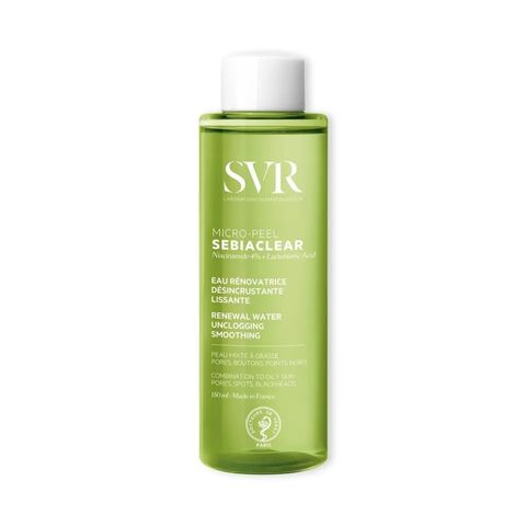 Nước Hoa Hồng SVR Sebiaclear Micro Peel 150ml - Toner Tẩy Tế Bào Nhẹ Nhàng, Làm Sạch Sâu, Duy Trì Làn Da Khỏe Mạnh