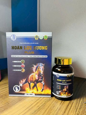 Viên Uống Hoàn Lực Dương Plus - Thực Phẩm Bảo Vệ Sức Khỏe Nam Giới Hỗ Trợ Tăng Cường Thể Lực và Bồi Bổ Cơ Thể 50 Viên