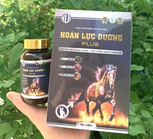 Viên Uống Hoàn Lực Dương Plus - Thực Phẩm Bảo Vệ Sức Khỏe Nam Giới Hỗ Trợ Tăng Cường Thể Lực và Bồi Bổ Cơ Thể 50 Viên