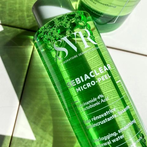 Nước Hoa Hồng SVR Sebiaclear Micro Peel 150ml - Toner Tẩy Tế Bào Chết Cho Da Dầu Mụn, Làm Sạch Sâu, Giảm Mụn Chính Hãng