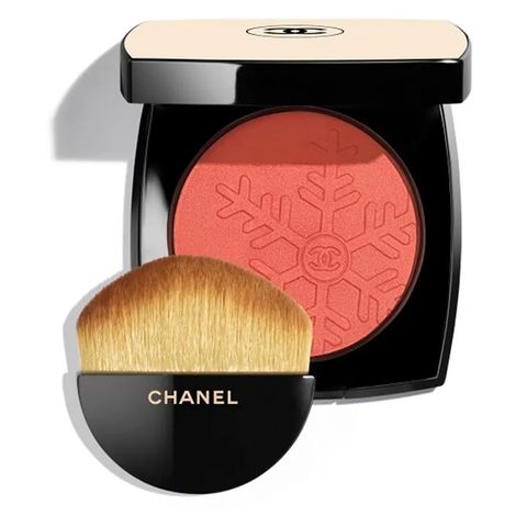 Phấn Má Hồng Chanel Les Beiges Healthy Winter Glow Màu Corail Givré 11g - Phấn Trang Điểm Cao Cấp, Tạo Sắc Hồng Tự Nhiên, Chính Hãng