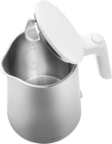 Ấm Siêu Tốc ZWILLING Enfinigy 1L - 1850W, Thép Không Gỉ, Thiết Kế Độc Đáo, Giữ Nhiệt Lâu, Nhập Khẩu Đức & Ý